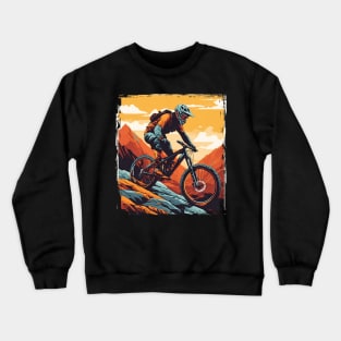 Montain Bike Crewneck Sweatshirt